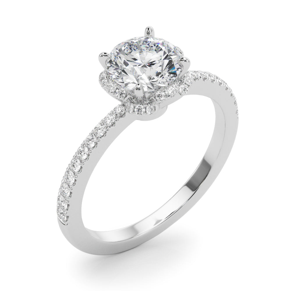 Round Diamond Engagement Ring · 2.22 ct tw