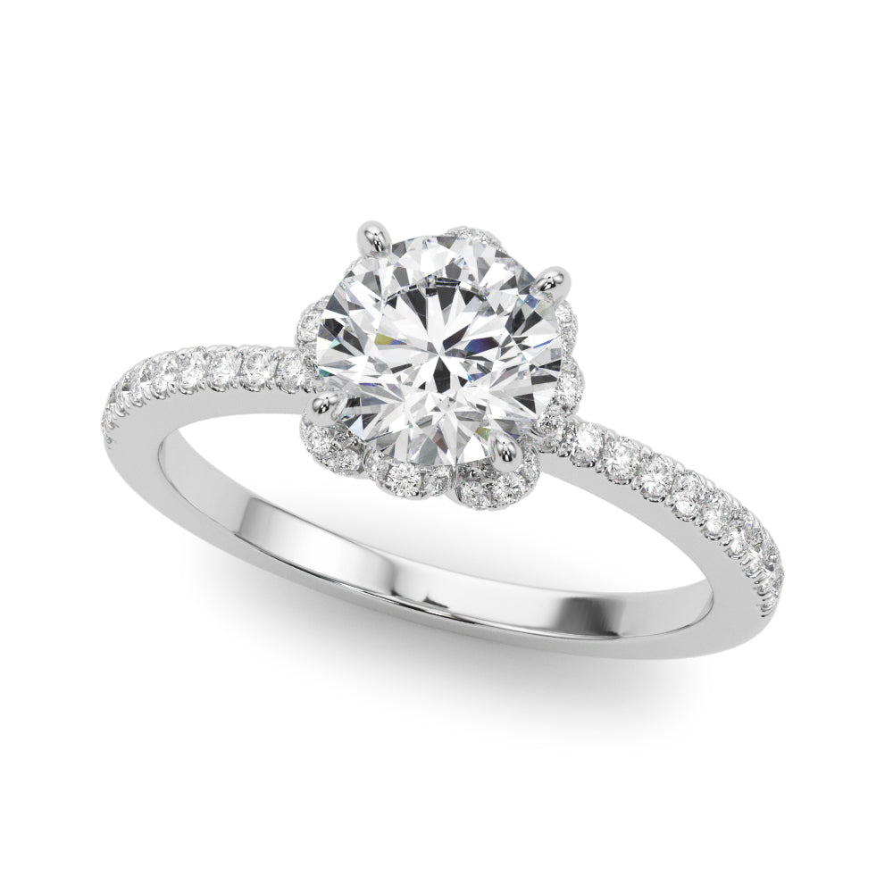 Round Diamond Engagement Ring · 1.22 ct tw