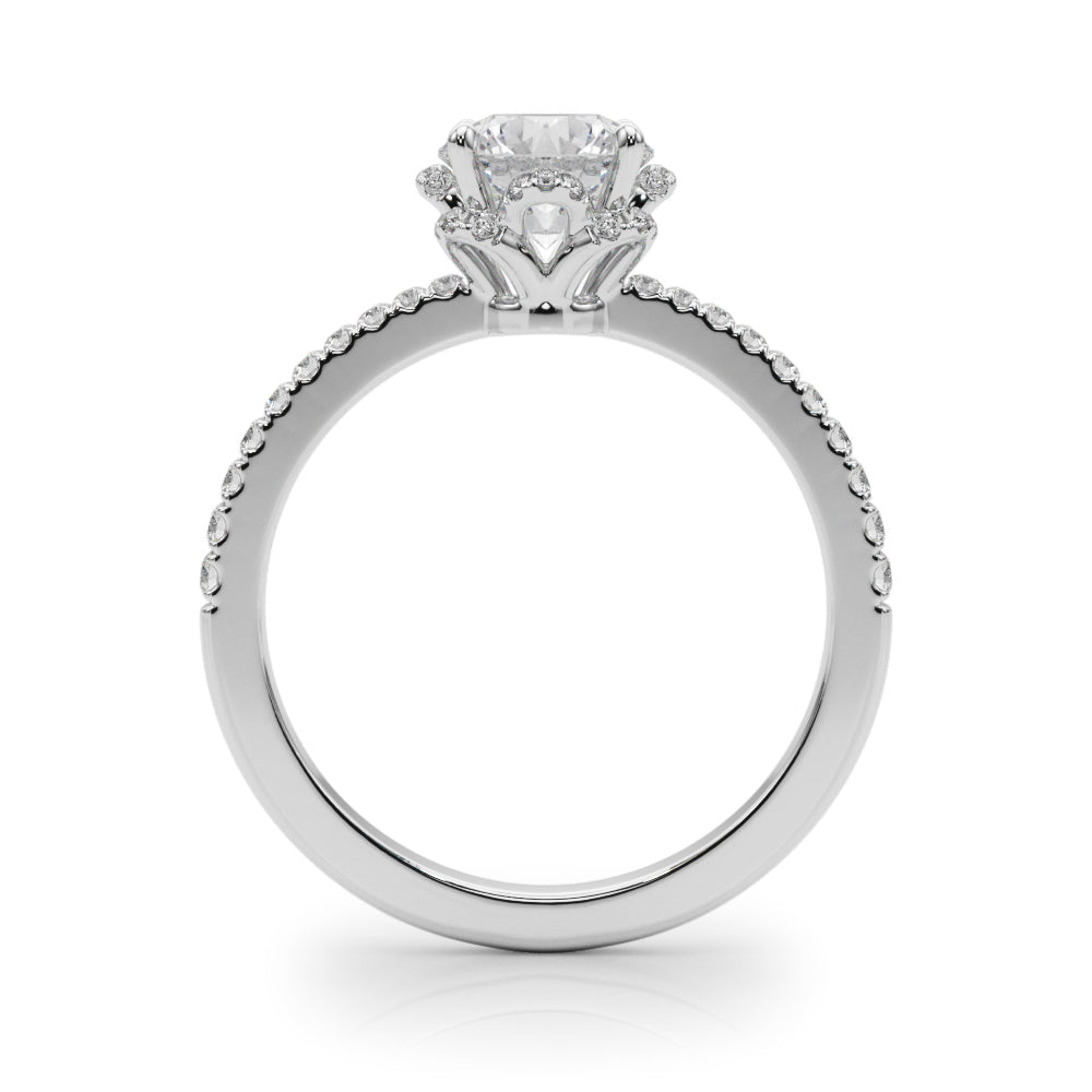 Round Diamond Engagement Ring · 1.22 ct tw