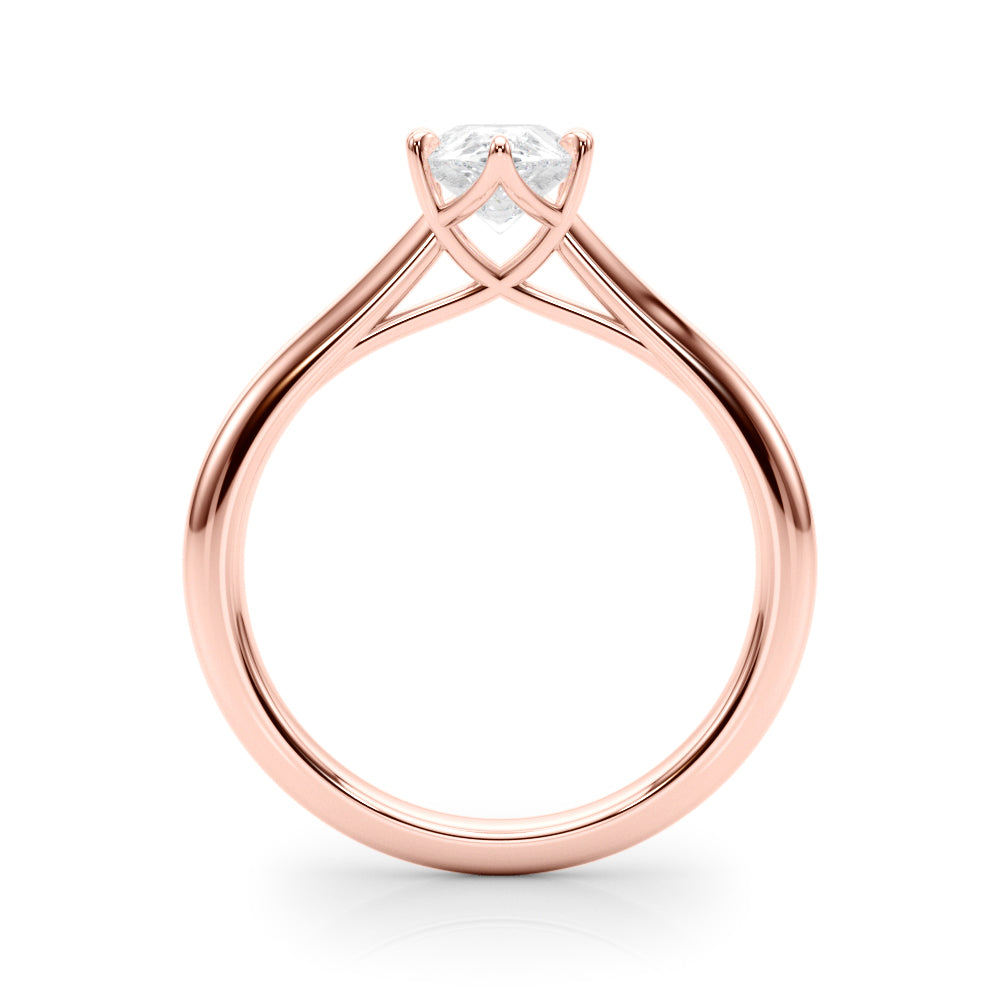 Pear 11.8x7.5 Shape Solitaire Engagement Ring