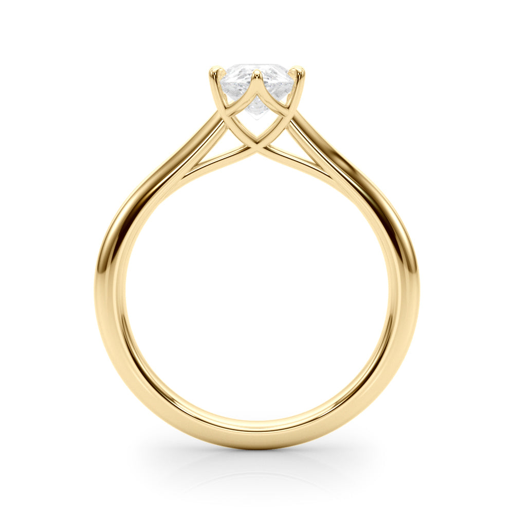 Pear 11/x7 Shape Solitaire Engagement Ring