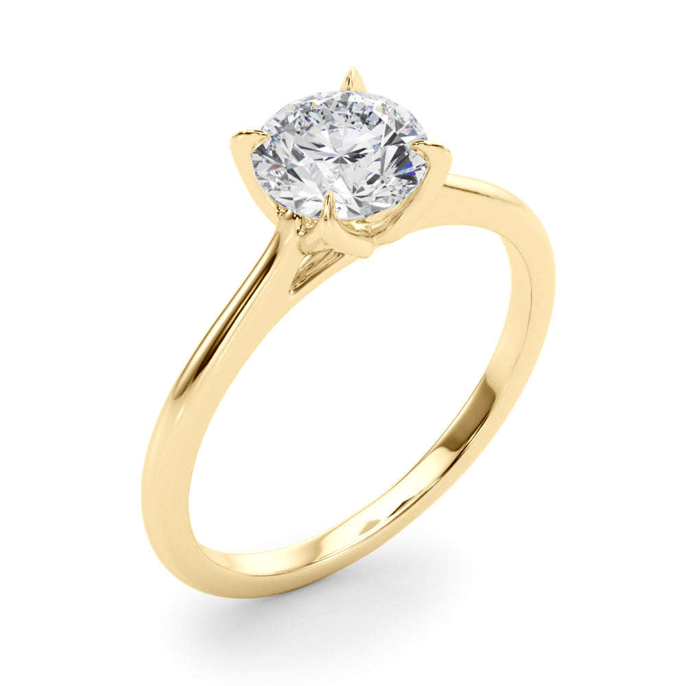 Round Solitaire Engagment Diamond Ring · 0.33 ct tw