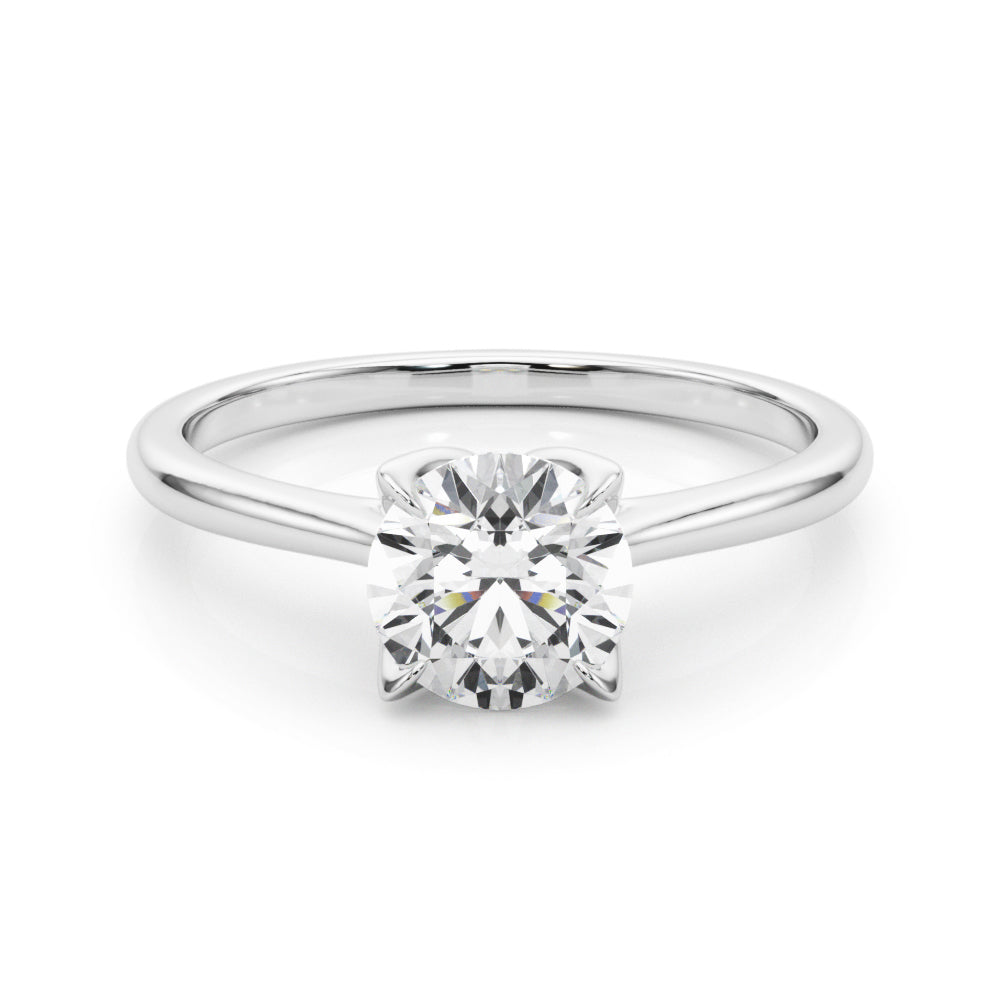 Round Solitaire Engagment Diamond Ring · 0.33 ct tw