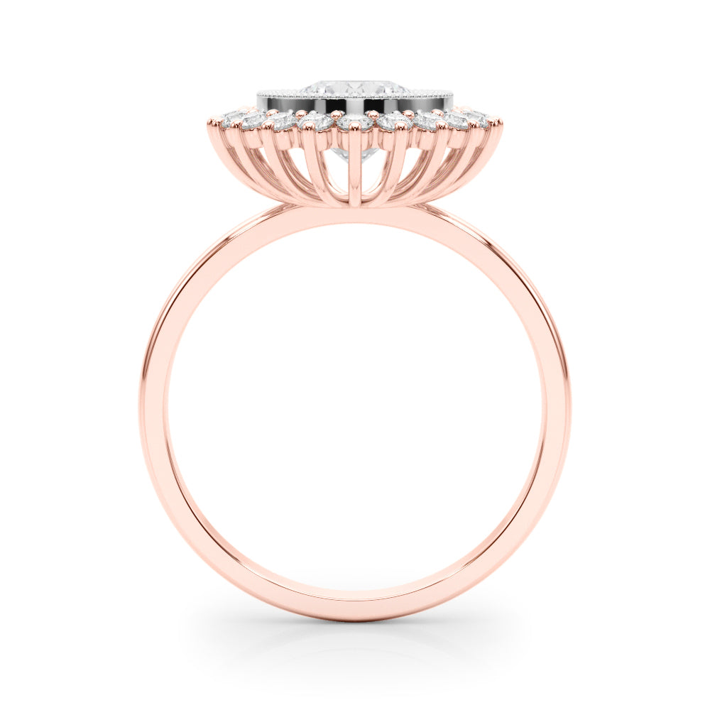 Round Center Diamond Engagement Ring · 1.35 ct tw
