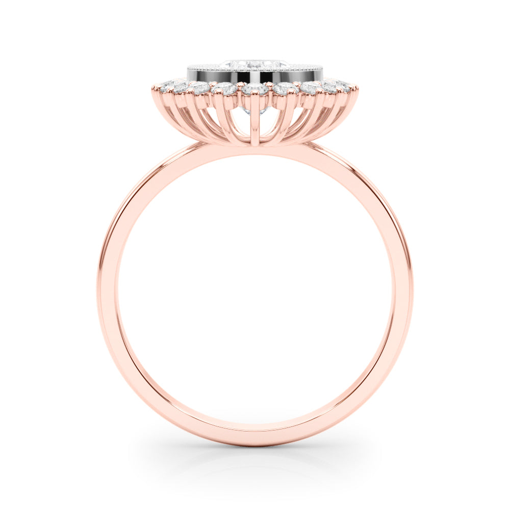 Oval Center Diamond Engagement Ring · 2.35 ct tw