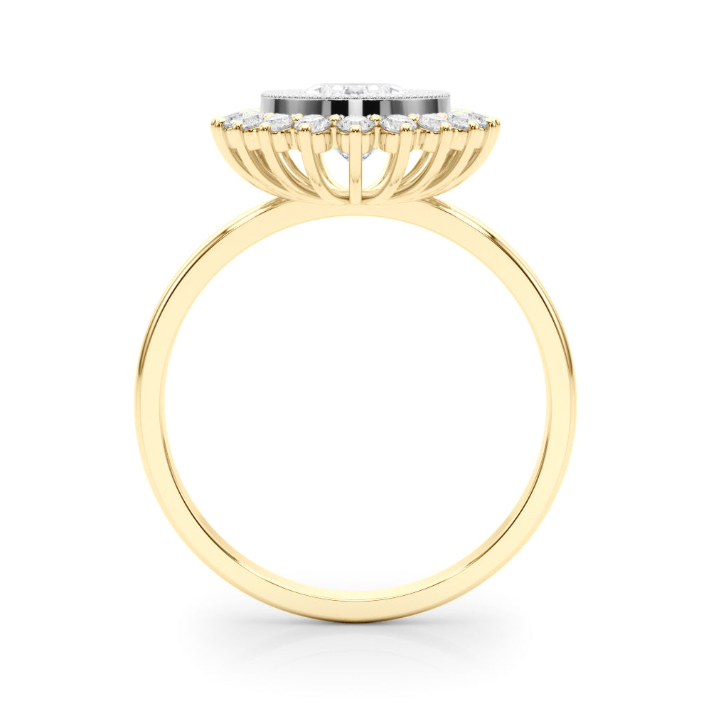 Oval Center Diamond Engagement Ring · 1.26 ct tw
