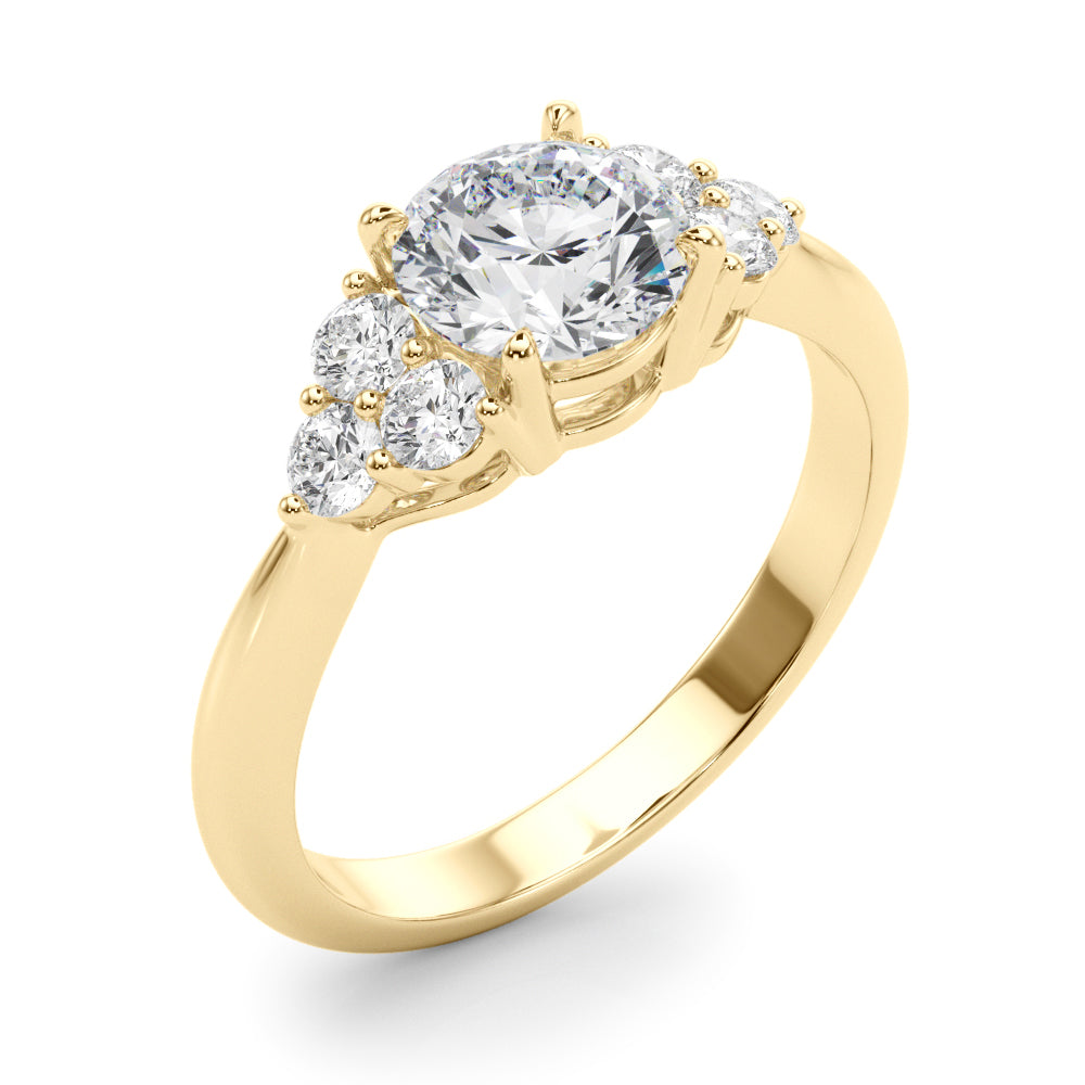 Round Diamond Engagement Ring · 0.74 ct tw