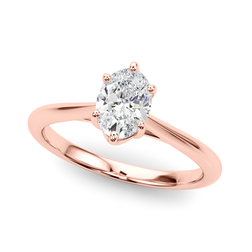 Oval Ovals Solitaire Engagement Ring