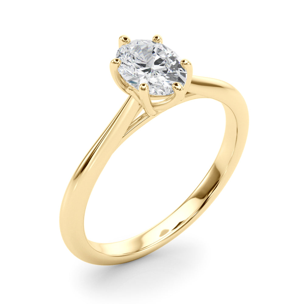 Oval Ovals Solitaire Engagement Ring