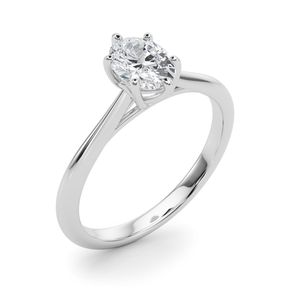 Oval Ovals Solitaire Engagement Ring