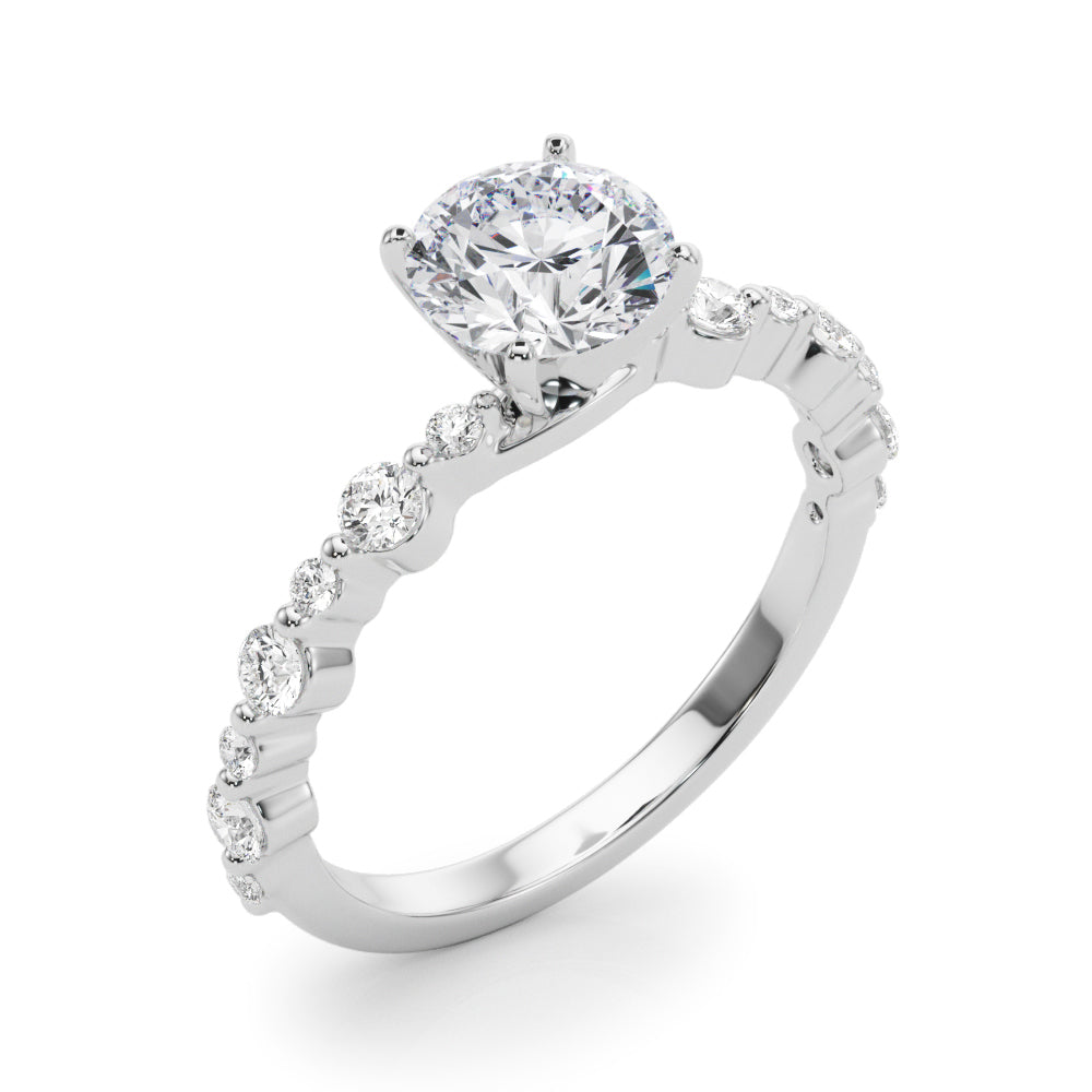 Diamond Engagement Ring · 0.37 ct tw