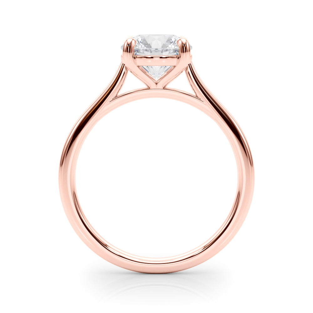 Round Diamond Solitaire Engagement Ring · 0.25 ct tw