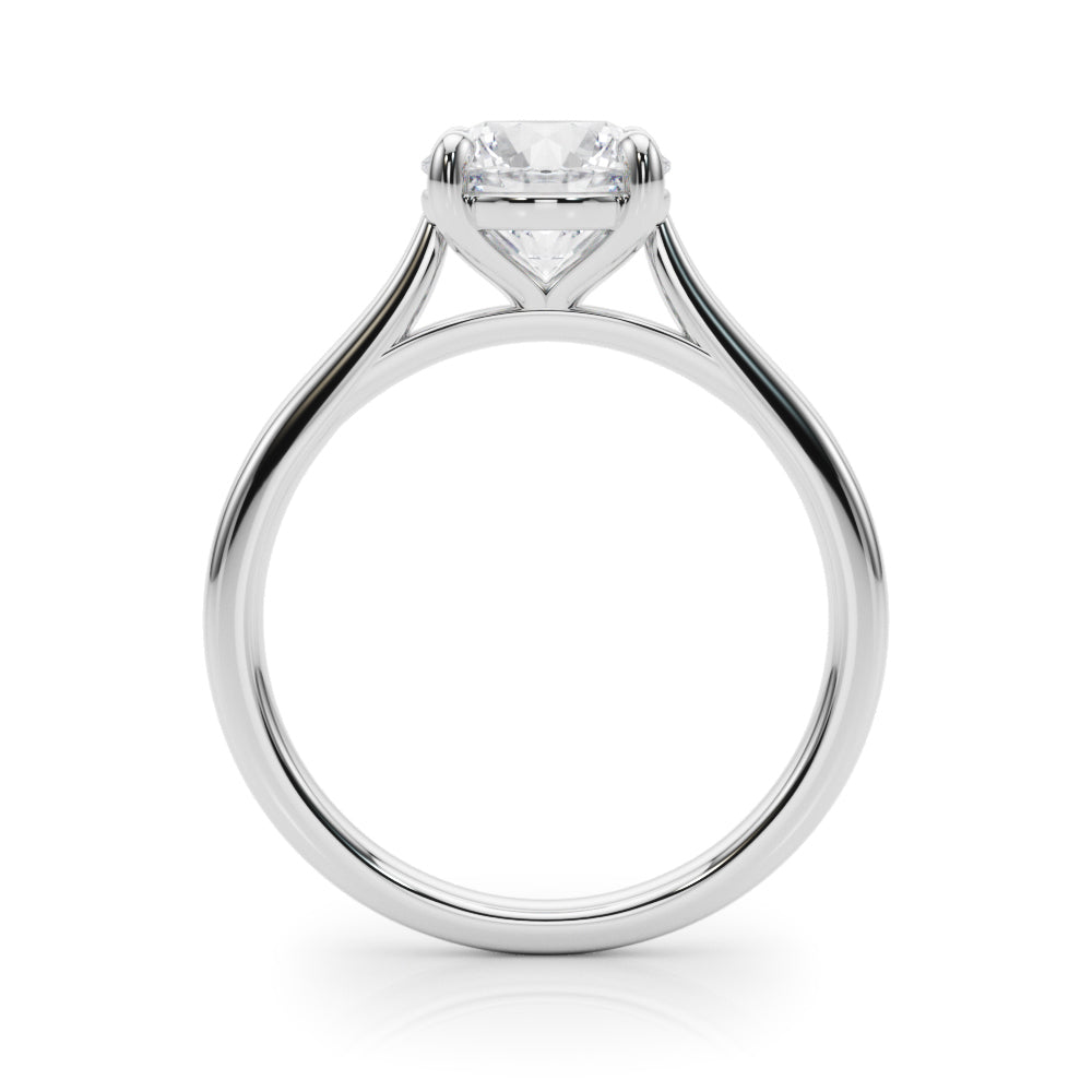 Round Diamond Solitaire Engagement Ring · 0.25 ct tw