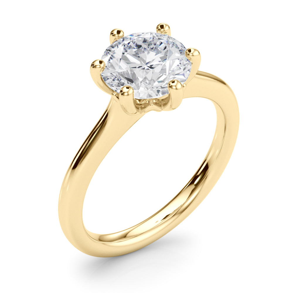Round Diamond Solitaire Engagement Ring · 1.00 ct tw