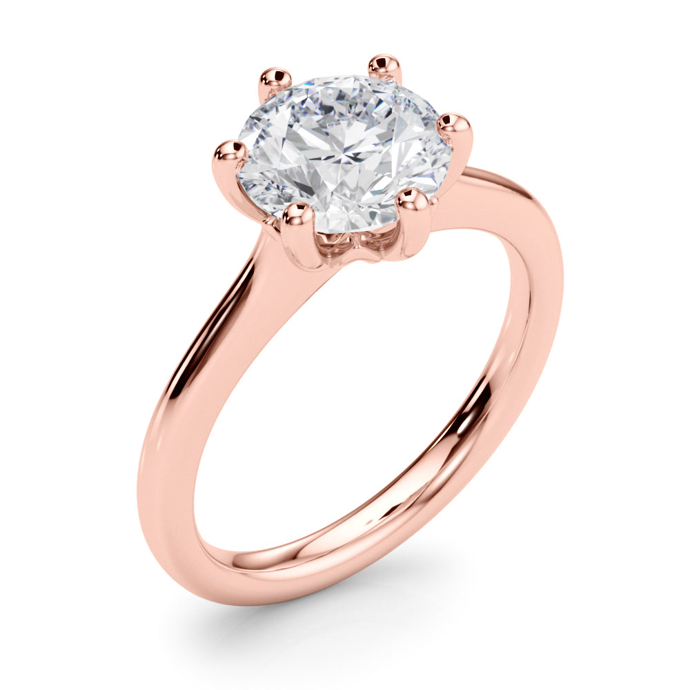 Round Diamond Solitaire Engagement Ring · 1.00 ct tw