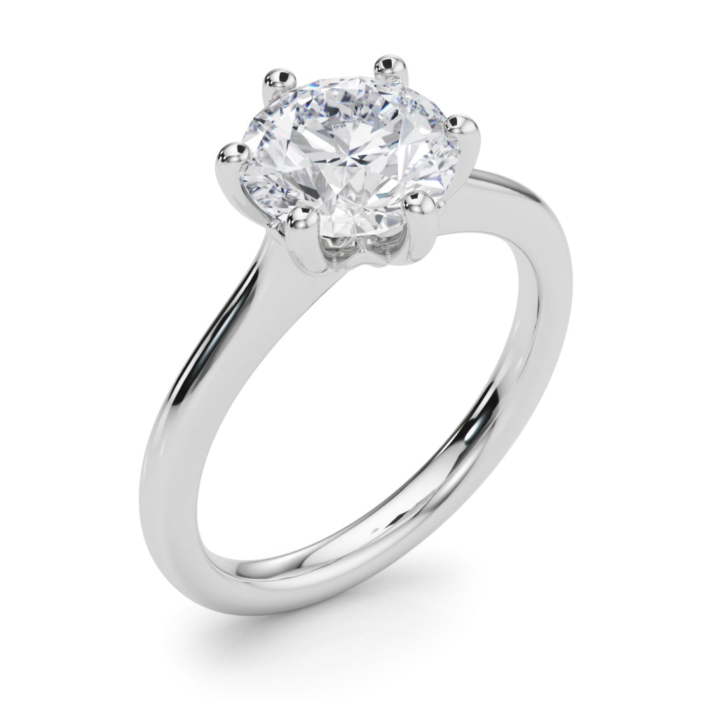 Round Diamond Solitaire Engagement Ring · 1.00 ct tw