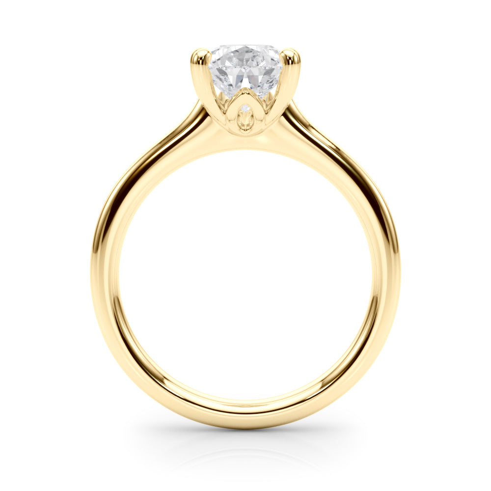 Pear Shape Solitaire Engagement Ring