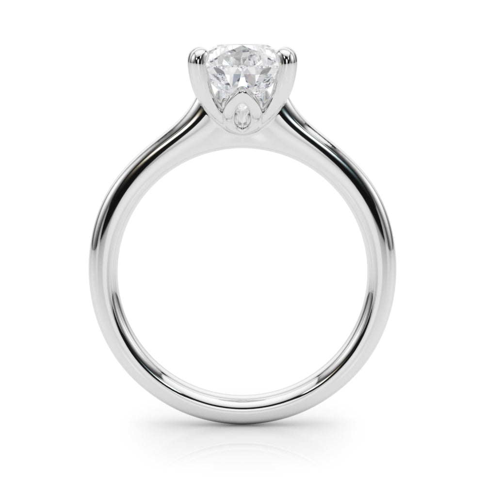 Pear Shape Solitaire Engagement Ring