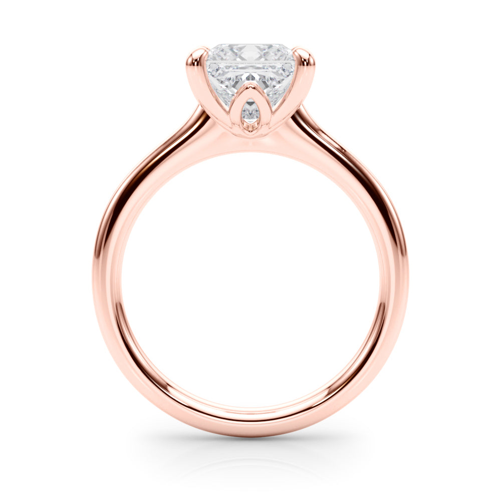 Square Princess Cut Diamond Solitaire Engagement Ring · 0.75 ct tw