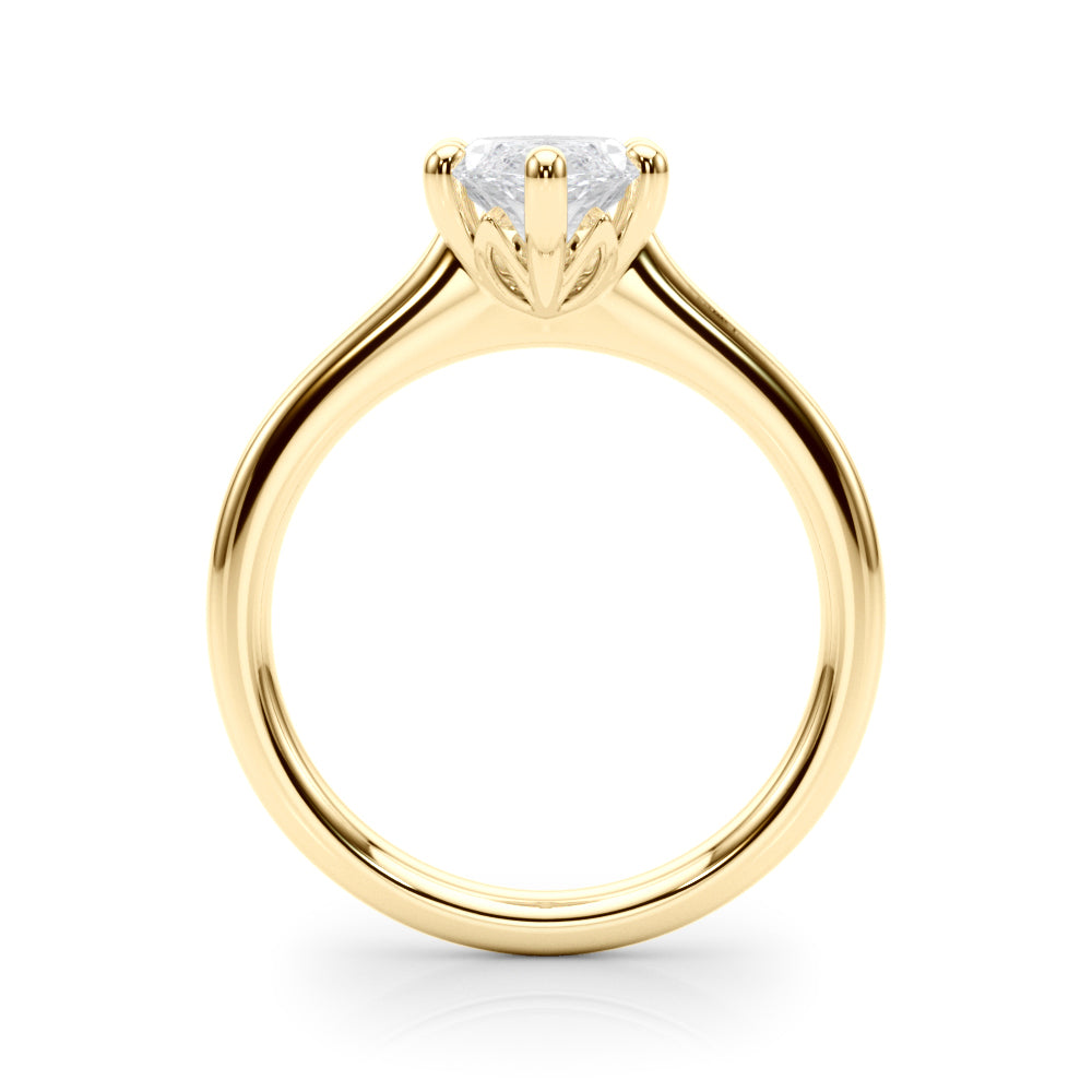 Marquise Diamond Solitaire Engagement Ring · 0.33 ct tw