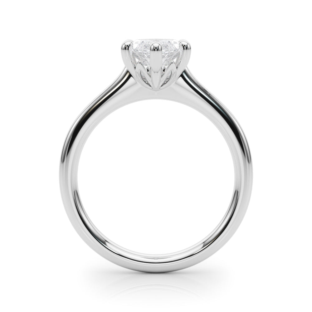 Marquise Diamond Solitaire Engagement Ring · 0.33 ct tw