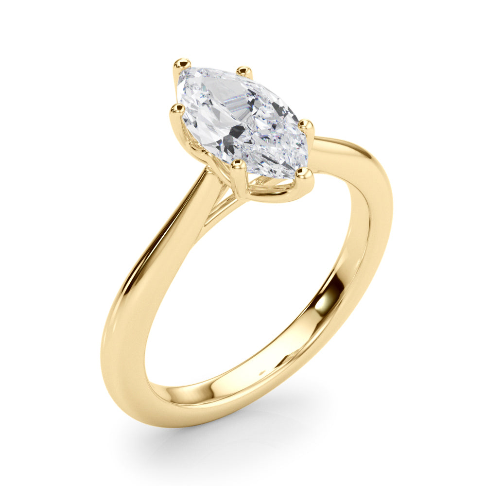 Marquise Diamond Solitaire Engagement Ring · 1.00 ct tw