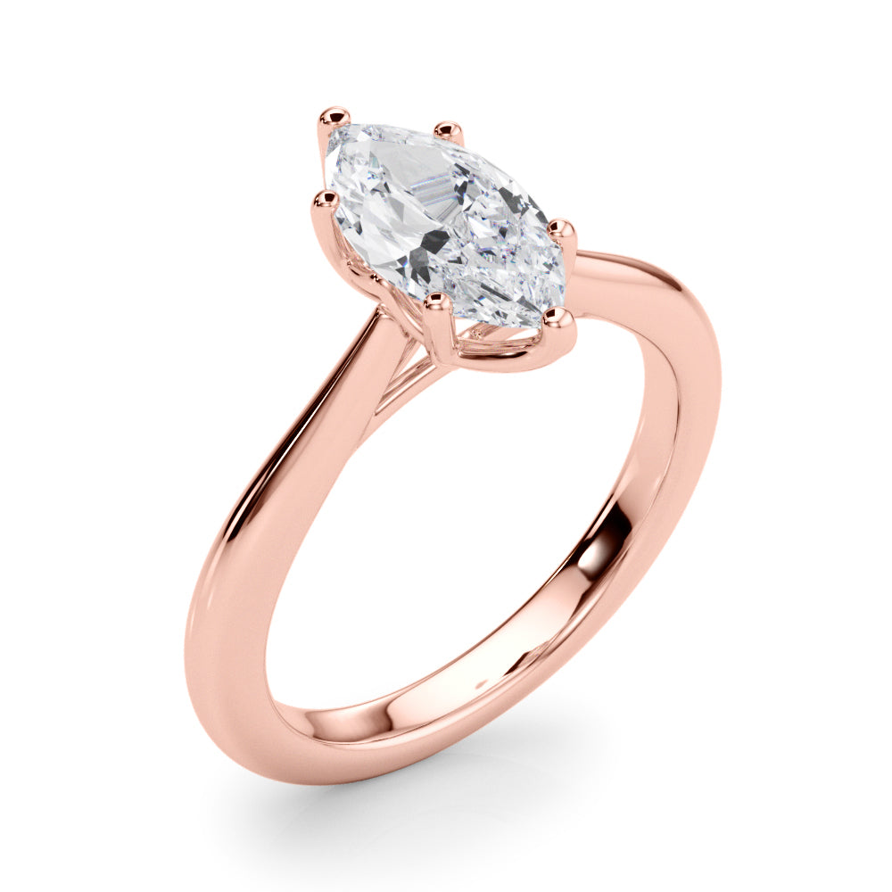 Marquise Diamond Solitaire Engagement Ring · 1.00 ct tw