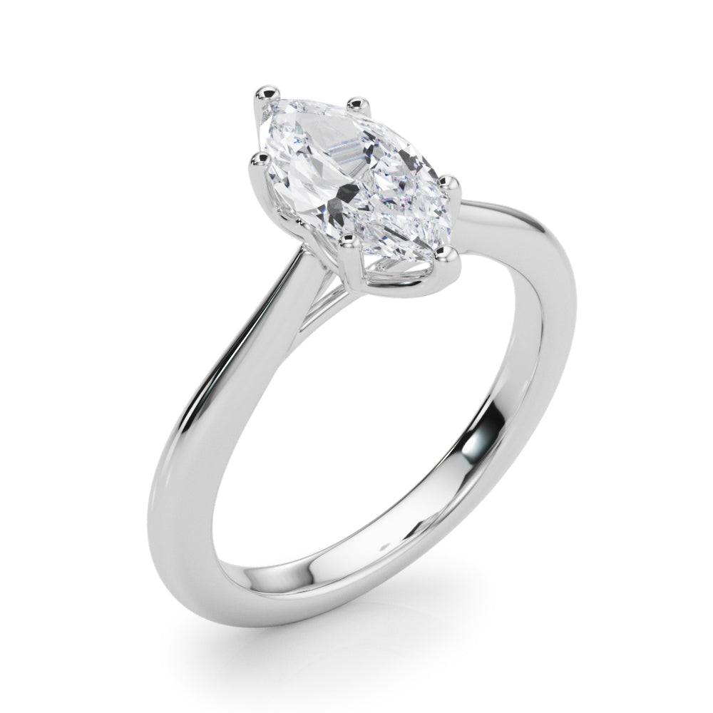 Marquise Diamond Solitaire Engagement Ring · 1.00 ct tw