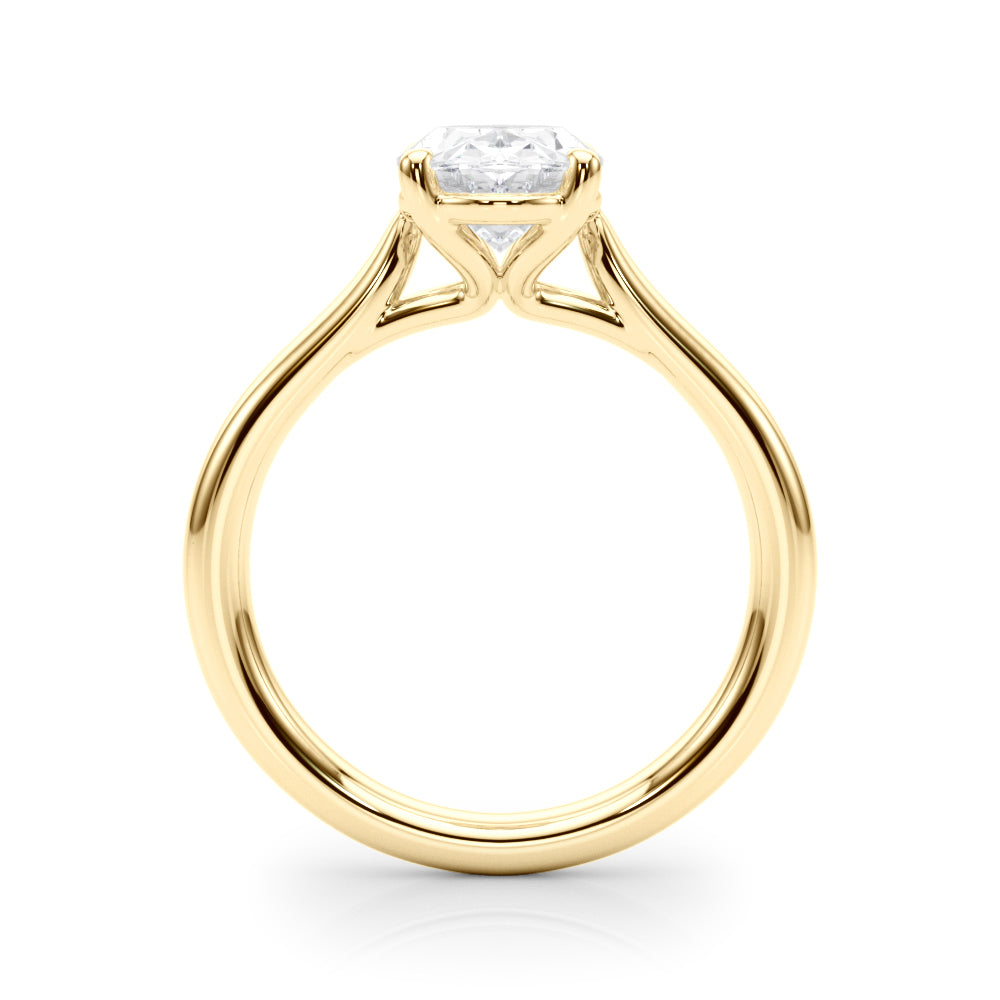 Oval Solitaire Engagement Ring