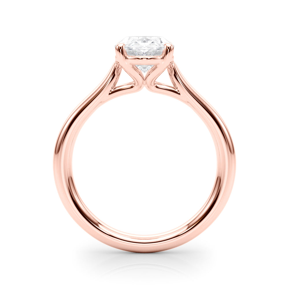 Oval Diamond Solitaire Engagement Ring · 2.00 ct tw