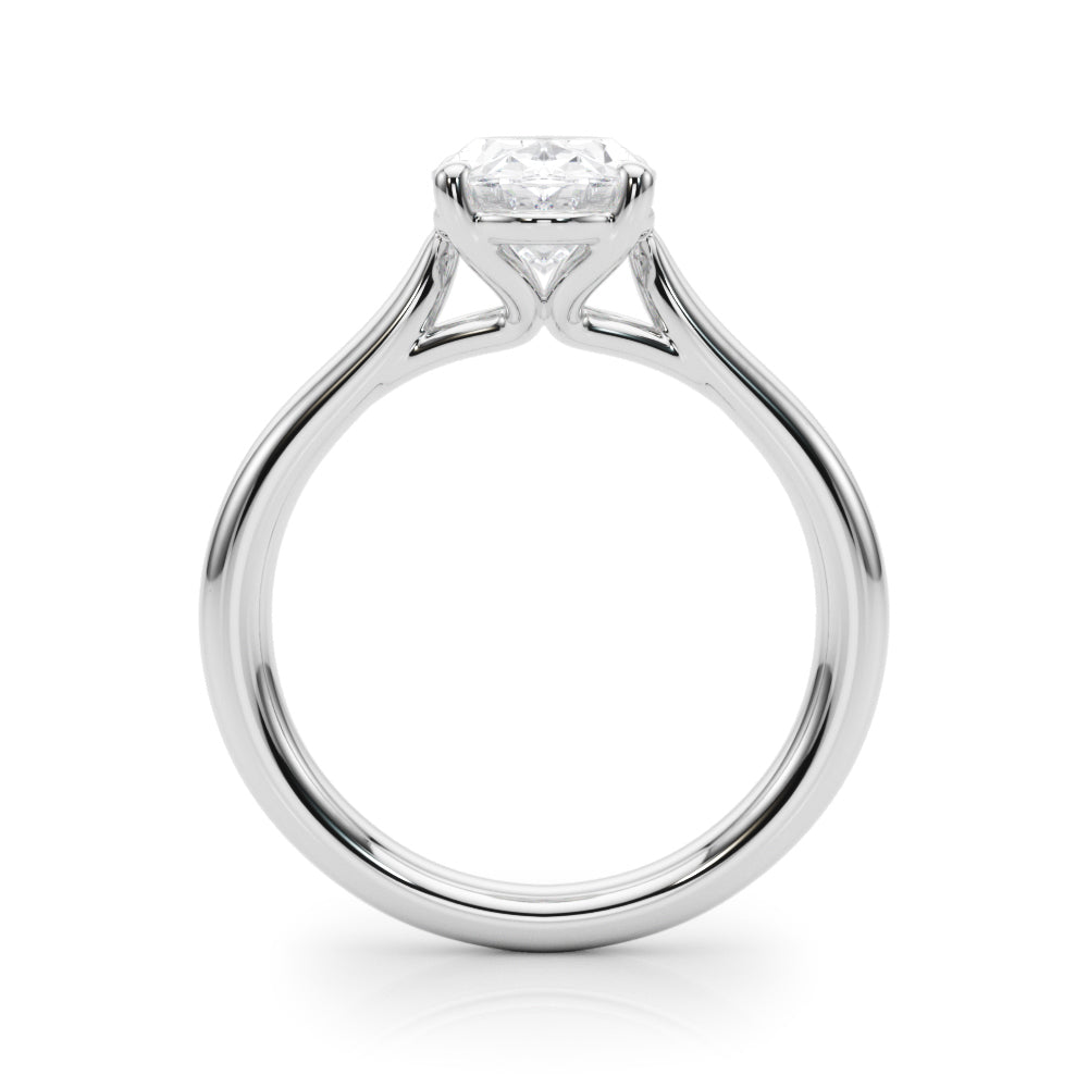 Oval Diamond Solitaire Engagement Ring · 0.95 ct tw