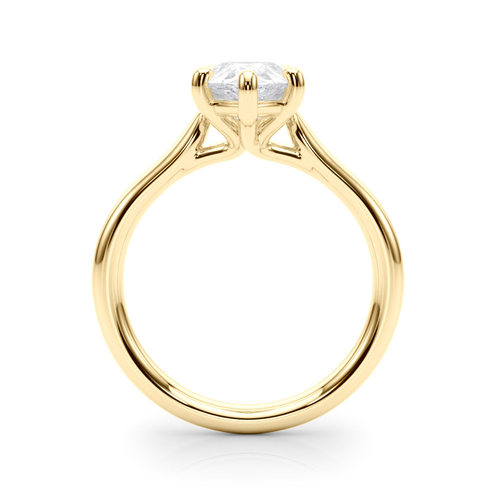 Pear Shape Solitaire Engagement Ring
