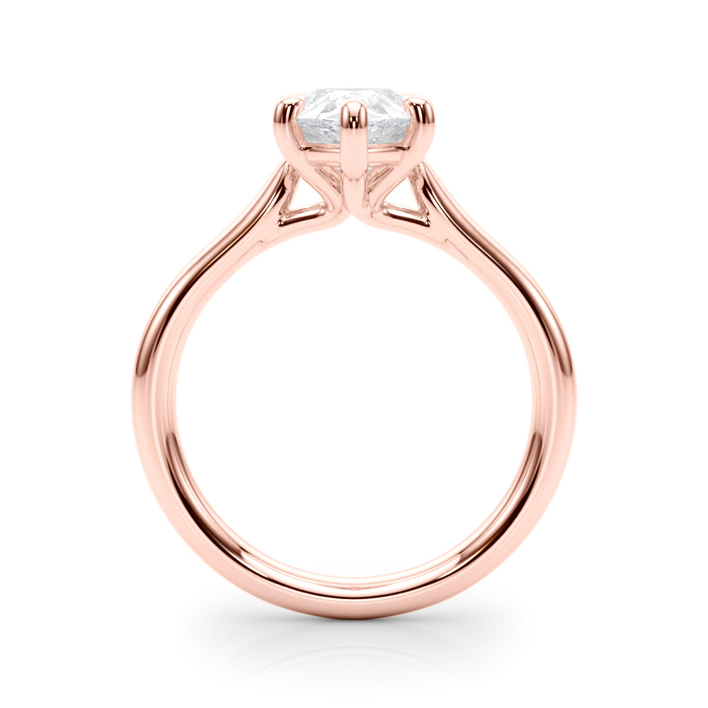 Pear Shape Solitaire Engagement Ring