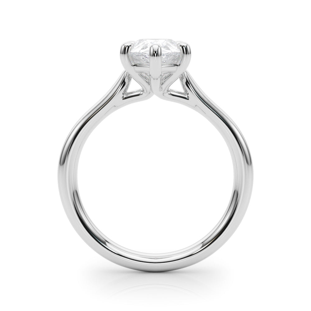 Pear Shape Solitaire Engagement Ring