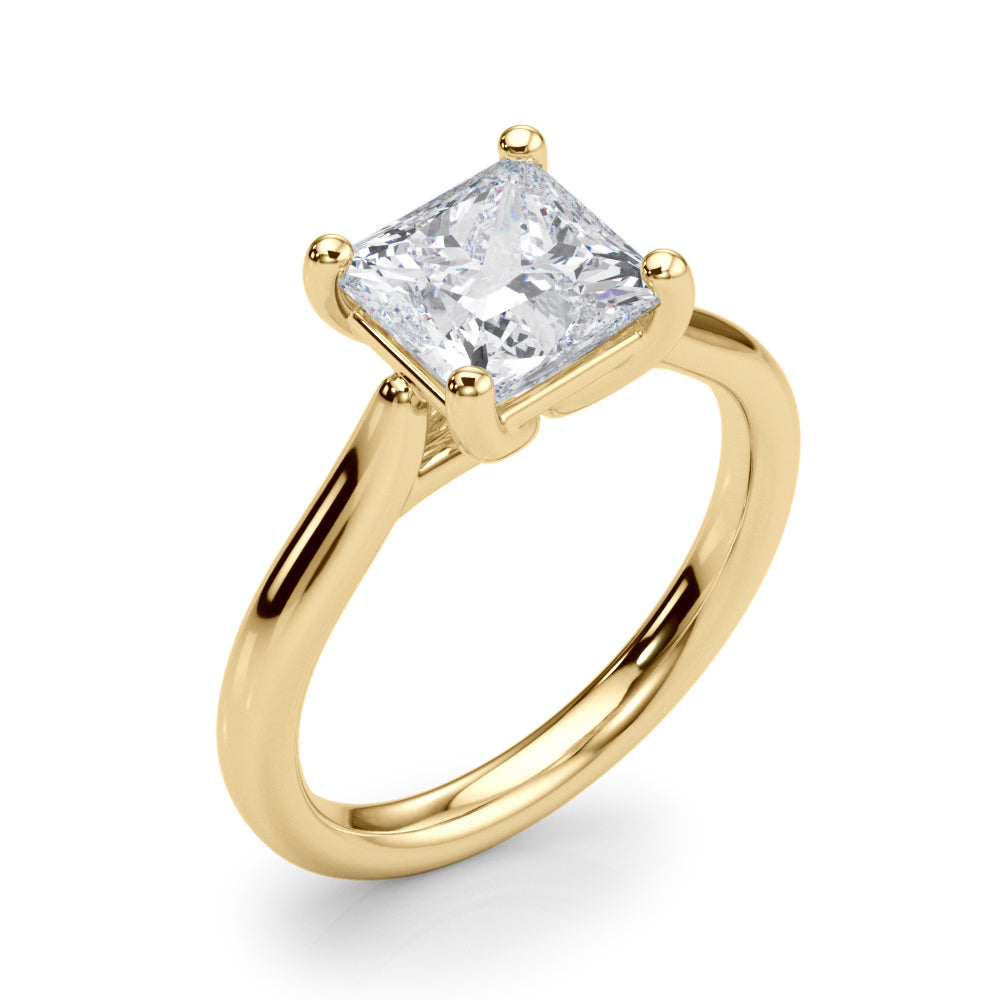 Princess Cut Diamond Solitaire Engagement Ring · 0.75 ct tw