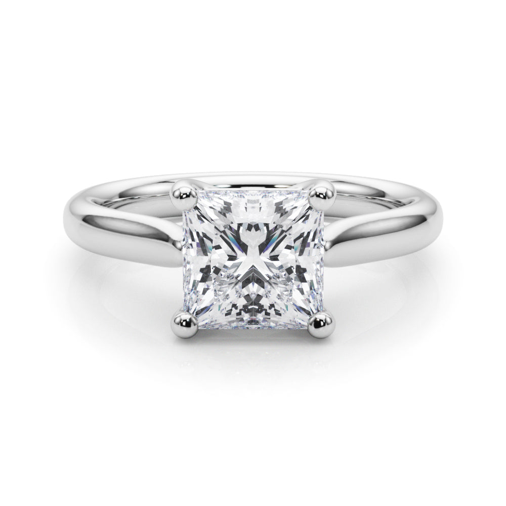 Princess Cut Diamond Solitaire Engagement Ring · 0.75 ct tw