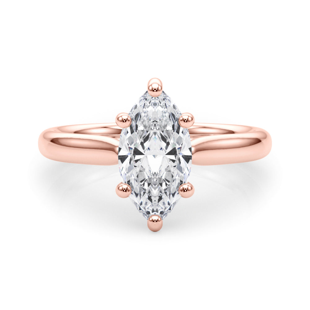 Marquise Diamond Solitaire Engagement Ring · 1.00 ct tw