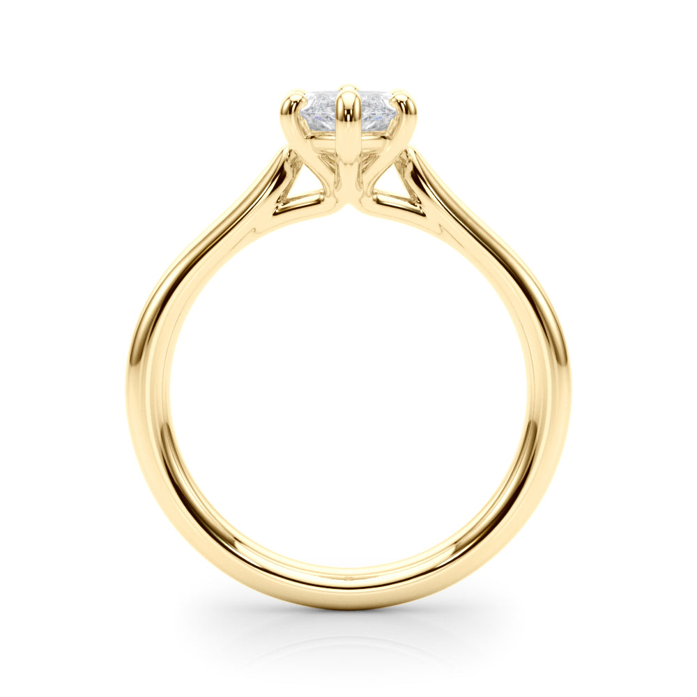 Marquise Solitaire Engagement Ring