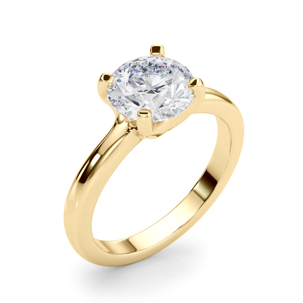 Round Diamond Solitaire Engagement Ring · 1.00 ct tw