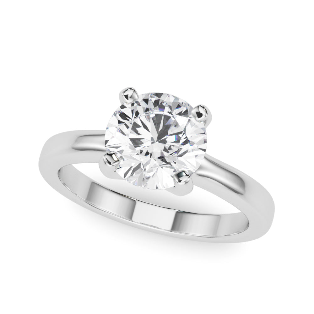 Round Diamond Solitaire Engagement Ring · 1.00 ct tw
