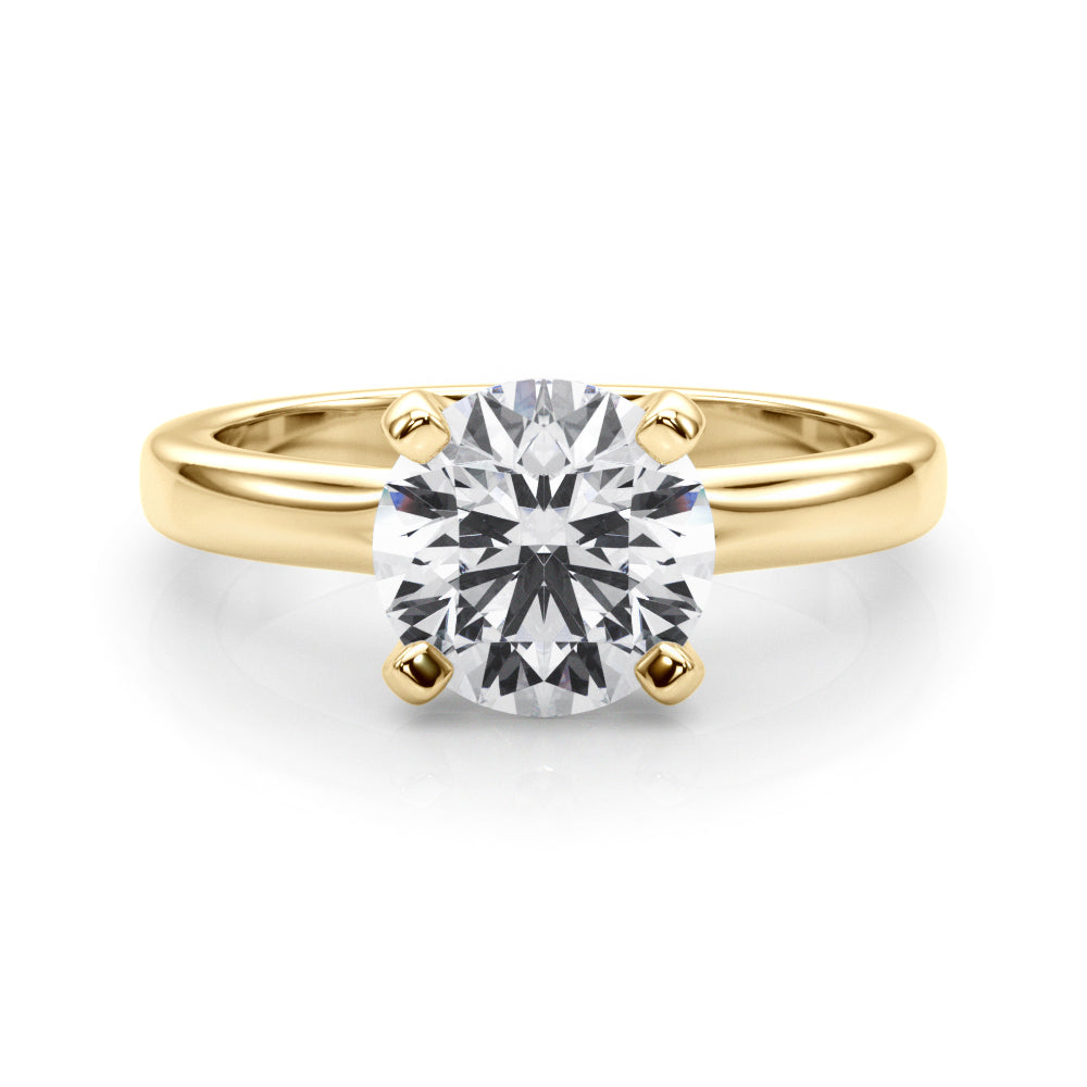 Round Diamond Solitaire Engagement Ring · 0.50 ct tw