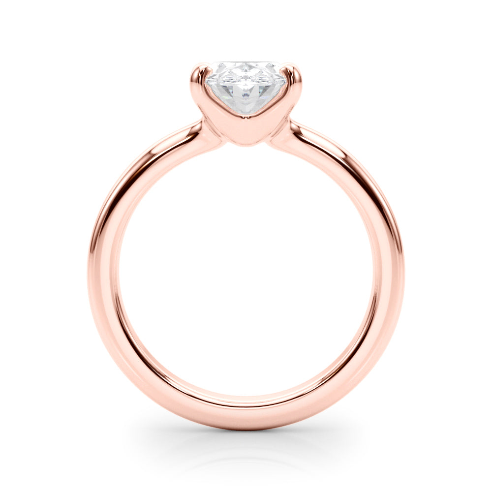 Oval Diamond Solitaire Engagement Ring · 2.00 ct tw