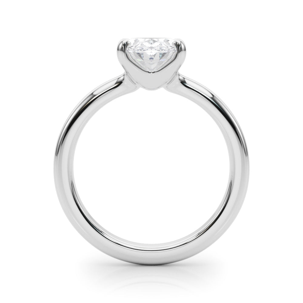 Oval Solitaire Engagement Ring