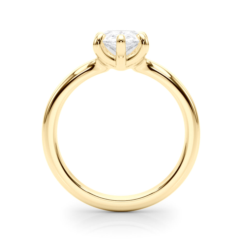 Pear Shape Solitaire Engagement Ring