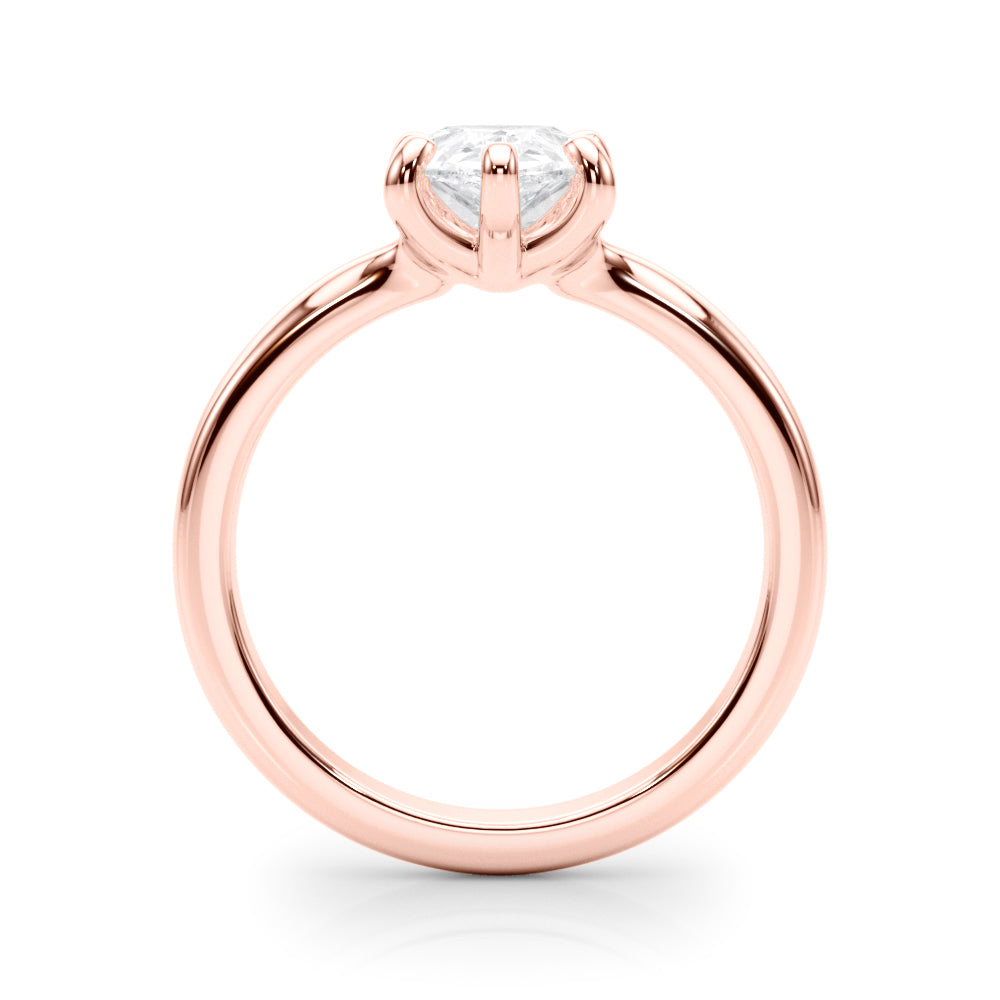 Pear Shape Solitaire Engagement Ring