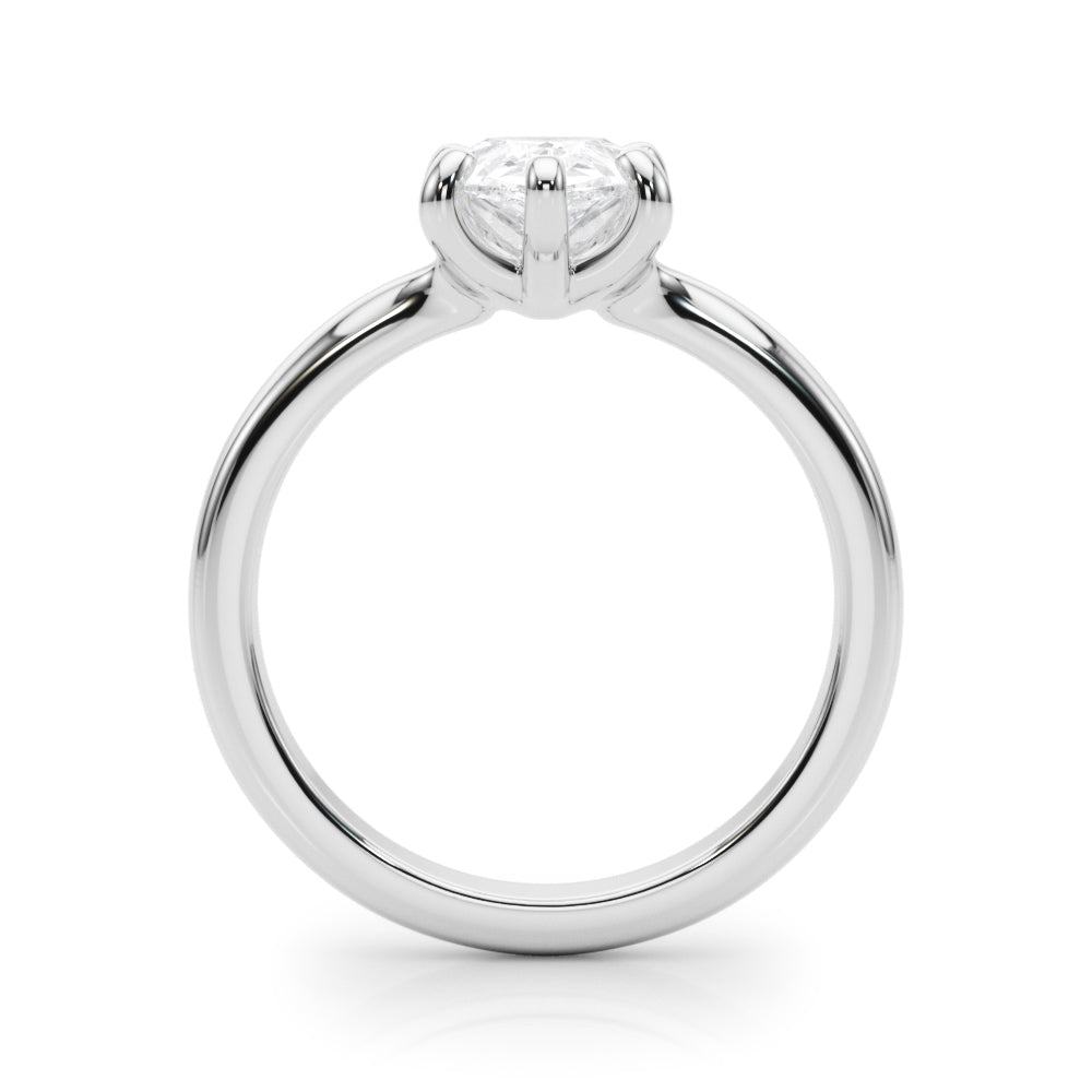 Pear Shape Solitaire Engagement Ring