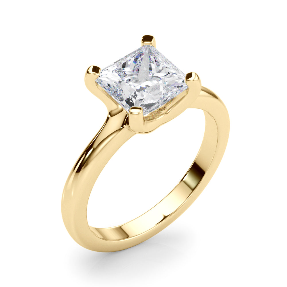 Princess Cut Diamond Solitaire Engagement Ring · 0.75 ct tw