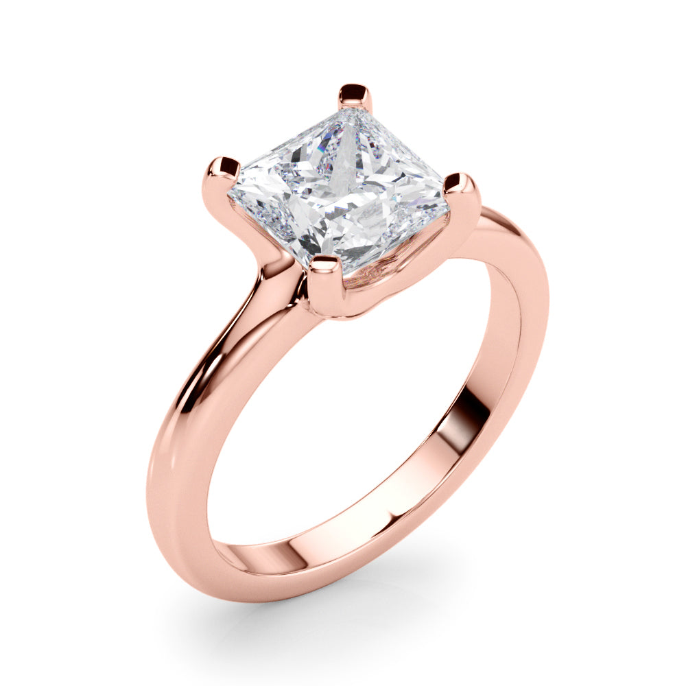 Princess Cut Diamond Solitaire Engagement Ring · 0.75 ct tw
