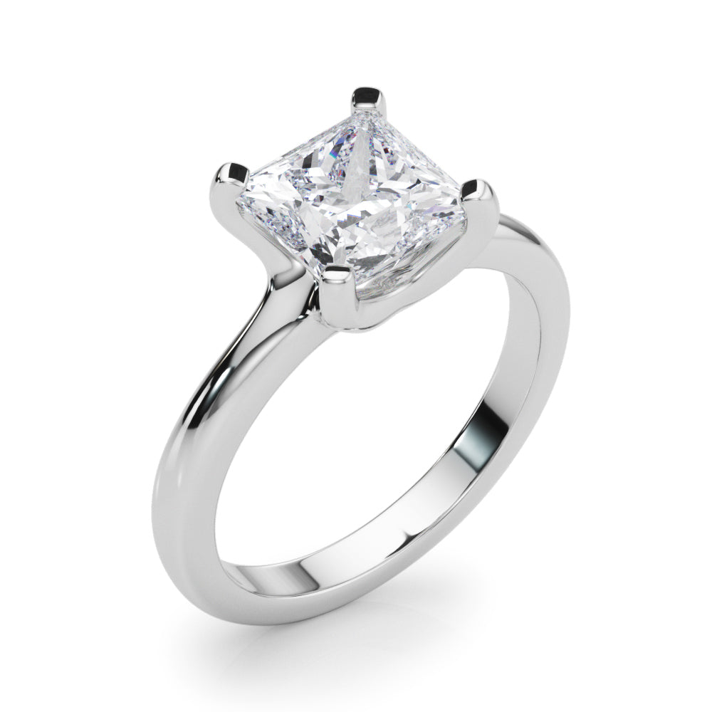 Princess Cut Diamond Solitaire Engagement Ring · 0.75 ct tw