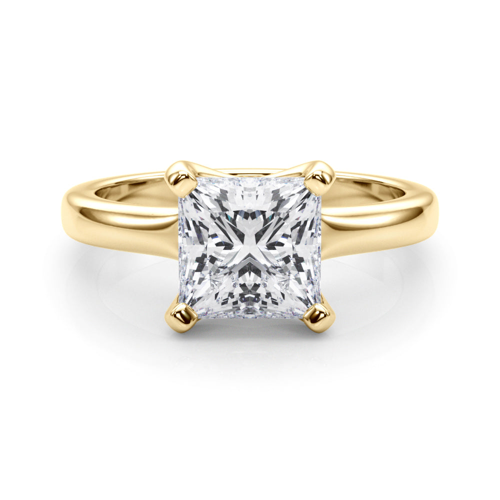 Princess Cut Diamond Solitaire Engagement Ring · 0.75 ct tw